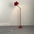 Red Floor Lamp with Metal Shade, Italy, 1950s For Sale - Image 6 of 11