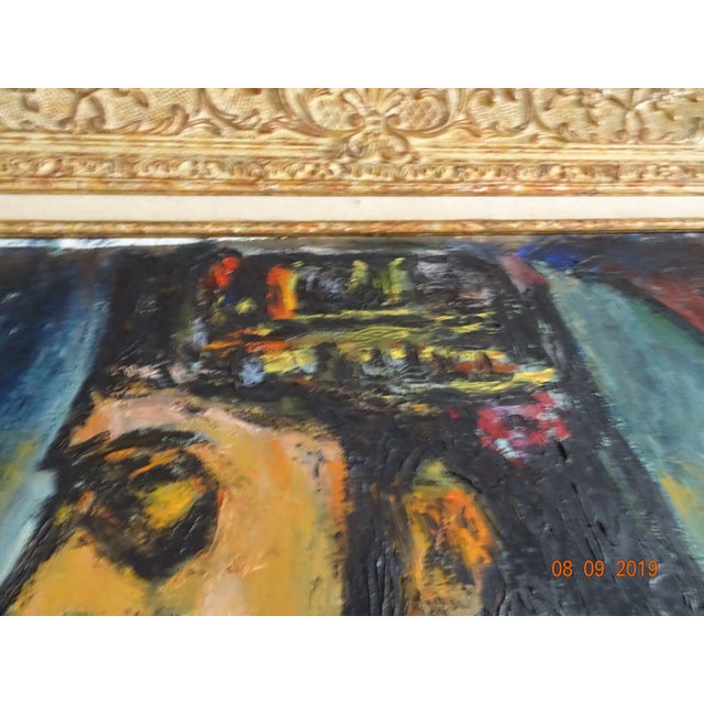 Wood Contemporary French Painting For Sale - Image 7 of 12