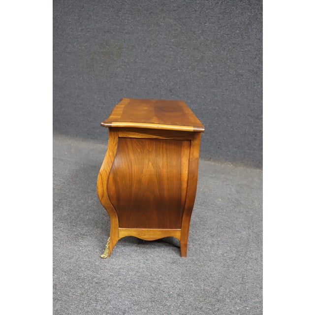 Late 20th Century Baker French Bombay Style Nightstand For Sale - Image 10 of 10