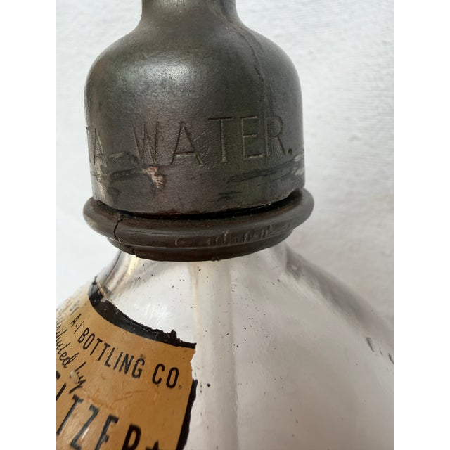 Glass 1925 Sparkletts Soda Water For Sale - Image 7 of 13