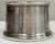 Metal Vintage Silver Tone Wine Bottle Coaster For Sale - Image 7 of 7