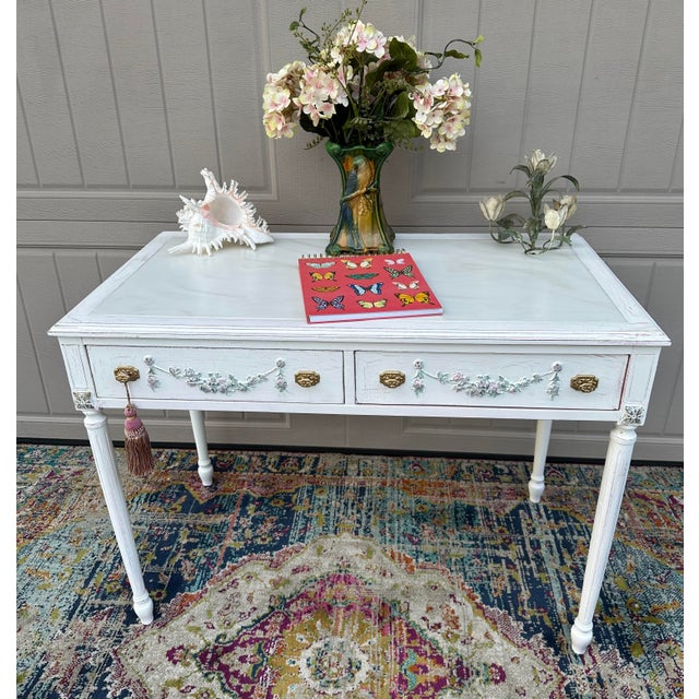Early 20th Century Antique French White Desk Chairish
