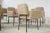 Beige Modern Chairs by Nathan Lindberg, Set of 8 For Sale - Image 8 of 12