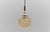 Petit Amber Bubble Glass Hanging Lamp by Helena Tynell for Limburg, Germany, 1950s For Sale - Image 6 of 9