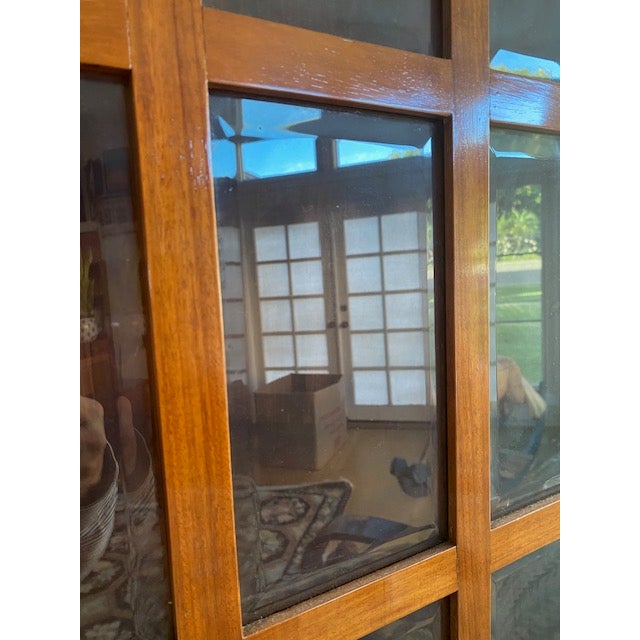Pair of Towering Antique Corner Cabinets For Sale - Image 4 of 6