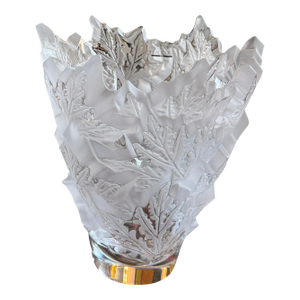 Lalique Champs-Élysées Crystal Vase