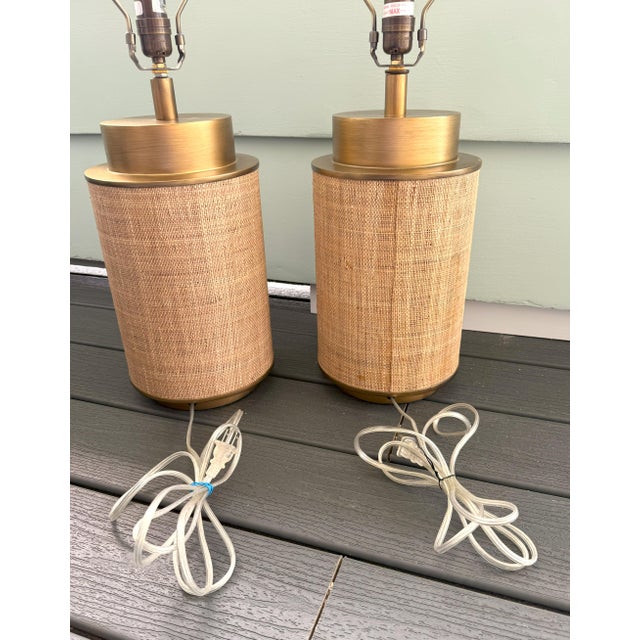 Early 21st Century Palecek Rope‑Wrapped Table Lamps – Showroom - A Pair For Sale - Image 5 of 11