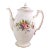 1960s Aynsley White Floral Coffee Pot in Aynsley Spray For Sale