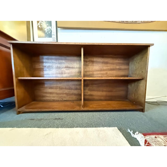 Arts & Crafts Mission Style Double Bookshelf For Sale - Image 10 of 12