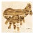 Espiga Pinto, Animalistic Composition, 1960s, Watercolor For Sale