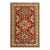 1990s Bohemian Super Kazak Red/Beige Wool Rug For Sale