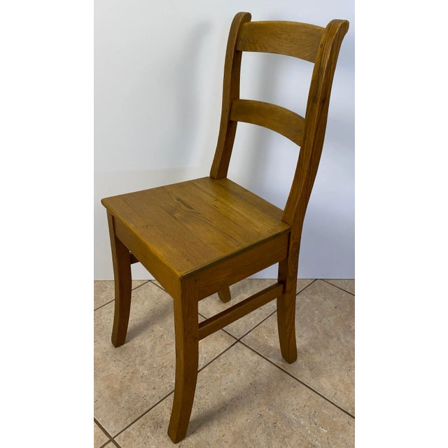 Country French Provincial Style Wooden Dining Chairs, Set of 5 For Sale In Miami - Image 6 of 8