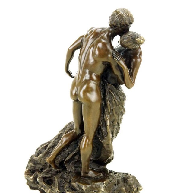 Modern Brown Patinated Sculpture, 20th Century, Bronze For Sale - Image 5 of 8