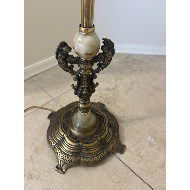 Mid-Century Modern Early 20th Century Hollywood Regency Floor Lamp For Sale - Image 3 of 12