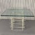 Mid-Century Modern 1970s Stacked Lucite Glass Topped Coffee Table For Sale - Image 3 of 5