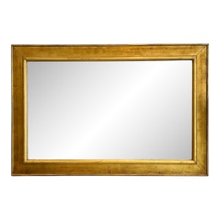 Italian Gilt Wood Mirror For Sale