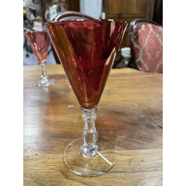 Vintage Hungarian Crystal Glasses, 1958, Set of 6 For Sale - Image 11 of 12