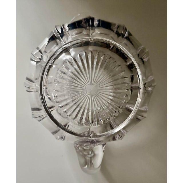 Glass Vintage Heisey Crystal 'Colonial Panel' 9" Pitcher For Sale - Image 7 of 11