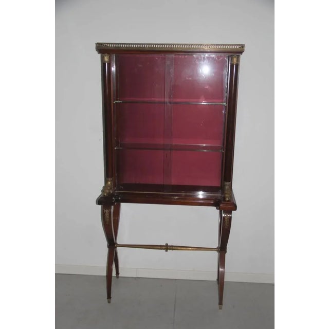 Italian Rosewood Showcase, 1950s For Sale - Image 6 of 11