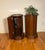 Pair of Antique Victorian Mahogany Octagonal Column Pedestal Cabinets For Sale - Image 12 of 12