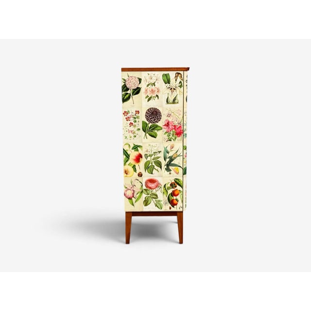 Swedish Modern, La Belgique Horticole Cabinet, Mahogany, Sweden, 1950s For Sale - Image 10 of 13