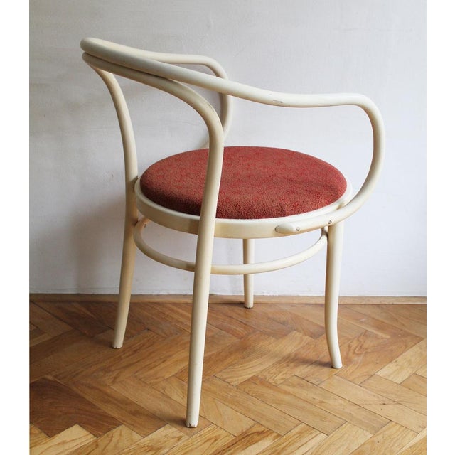 Red Chairs from TON, 1988, Set of 4 For Sale - Image 8 of 18