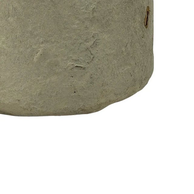 Contemporary Late 20th Century Paper Mache Vessel For Sale - Image 3 of 5