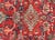 Early 20th Century Antique Persian Mahal Rug With All-Over Sub-Geometric Design in Red Background For Sale - Image 9 of 13
