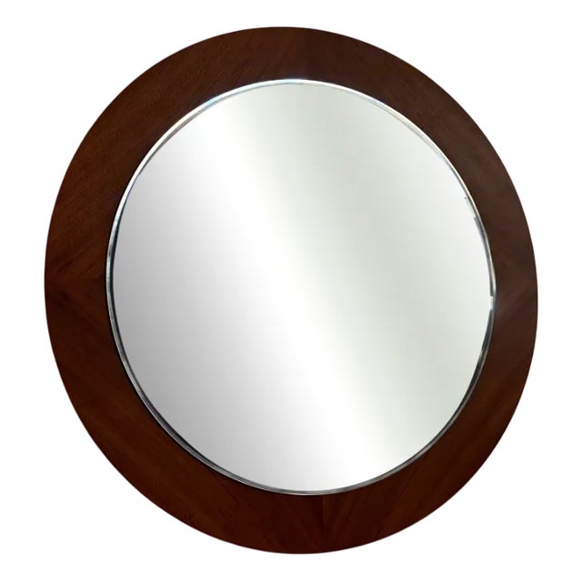 Scandinavian Style Crystal Mirror, Germany, 1970s For Sale