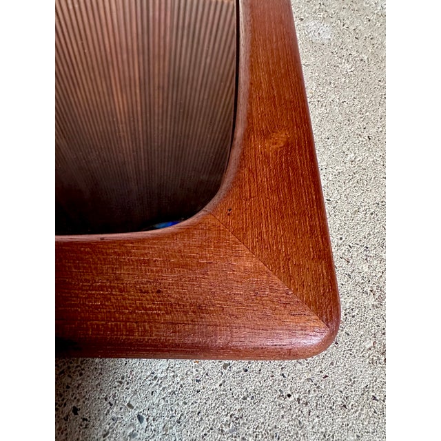 Modernist Rectangular Wall Mirror in Teak, Germany, 1959 For Sale - Image 15 of 18