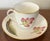 Antique 19th Century Wedgwood China Porcelain Hand Painted Tea Cup & Saucer in the Shadow Leaf Pattern For Sale In New York - Image 6 of 18