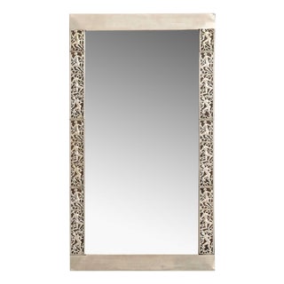 Mirror in Pewter by David Wretling, 1920s For Sale