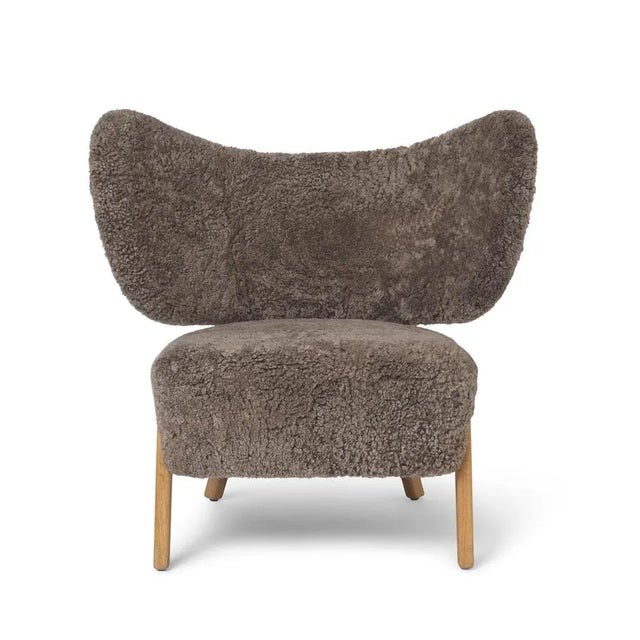 Contemporary Sahara Sheepskin Tmbo Lounge Chair by Mazo Design For Sale - Image 3 of 6