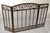 Wrought Iron 3 Panel Black Bronze Finish Fireplace Screen For Sale - Image 12 of 12
