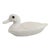 1890 Antique Atterbury Milk Glass Duck Lidded Trinket Box For Sale
