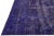 Purple Vintage Overdyed Handmade Medallion Motif Oversize Wool Rug For Sale - Image 4 of 9