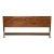 1960s Walnut King Mid Century Headboard by Young Manufacturing For Sale