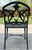 Vintage Black Hummingbird Motif Outdoor Dining Set, Set of 5 For Sale - Image 12 of 15