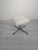 White pouffe, footstool, or stool from the communist era White pouffe, footstool, or stool from the communist era. Sturdy...