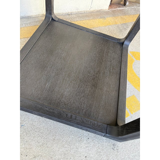 Modern Gray Stone Halen End Table For Sale - Image 4 of 4