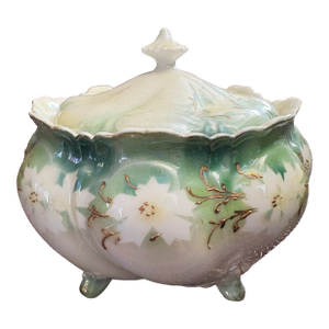 r.s. Prussia Biscuit or Cracker Jar Circa 1880-1910