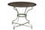 Rustic Antque Garden Table W/Patina Base For Sale - Image 9 of 11