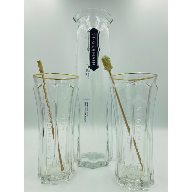 1990s Vintage St-Germain Cocktail Set - 5 pcs For Sale - Image 5 of 9