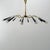 Vintage German Sputnik Pendant Light with Acrylic Glass Panels, 1950s For Sale - Image 9 of 9