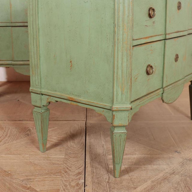 Swedish Breakfront Commodes, Set of 2 For Sale - Image 10 of 12