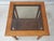 Mission Stickley Mission Oak Glass Top Lamp End Table For Sale - Image 3 of 13