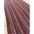 Mid-Century Modern 1950s Multicolor Ground Mid-Century Modern Turkish Kilim Handwoven Runner Rug For Sale - Image 3 of 6