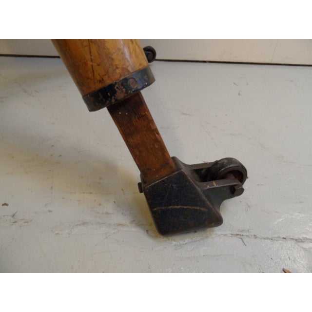 Vintage School Gymnastic Horse, 1950s For Sale - Image 4 of 11