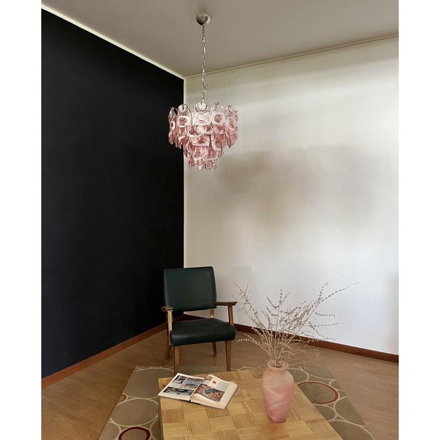 Vintage Italian Murano Chandelier, 1990s For Sale - Image 9 of 16