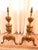 Pair of Vintage Japanese Solid Brass Claw Foot Andirons For Sale - Image 11 of 11
